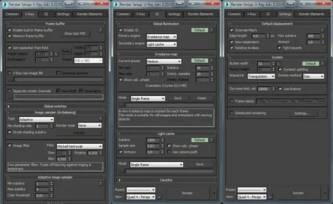 Render setup