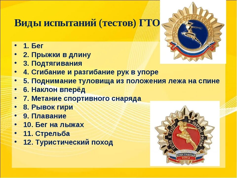 Гто российской федерации. Виды испытаний комплекса ГТО. Перечислите обязательные испытания комплекса ГТО. Испытания (тесты) комплекса ГТО. Ко-г.