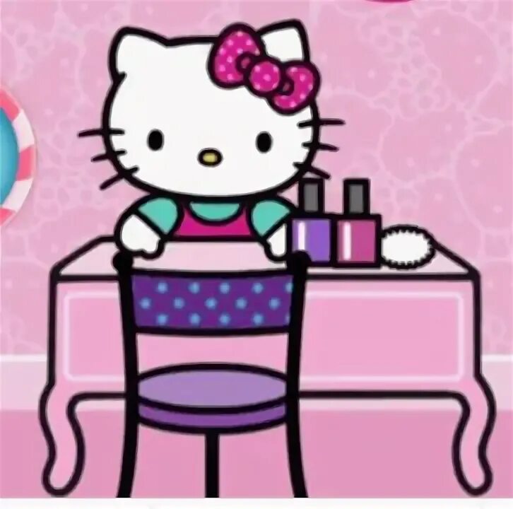Включи игру hello kitty