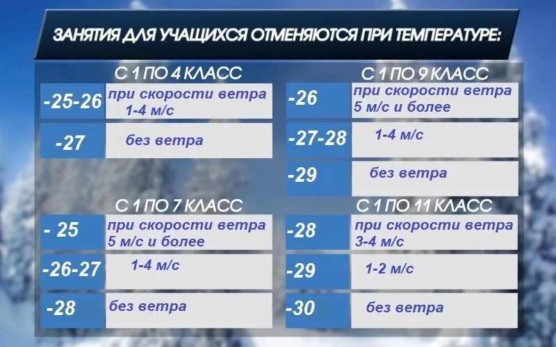Отменяются ли занятия в школе. При какой температуре отменяют занятия в школе. занятия в школе отменяются. отмена занятий в школах челябинска. при какой температуре отменяют занятия в школе в челябинске.