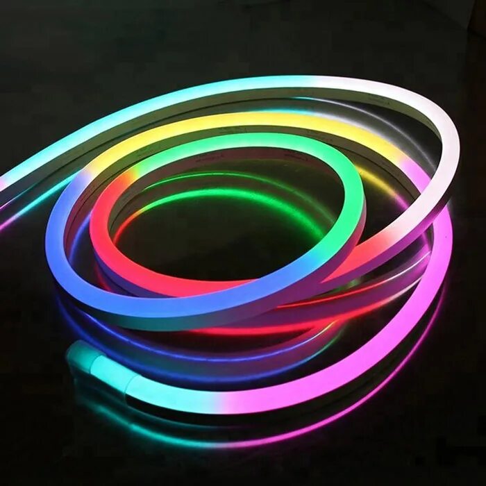 Светодиодный неон RGB 220v led Neon Flex. Гибкий неон "led-Neon Flex" RGB. Гибкий неон РГБ 12 вольт. Лента "гибкий неон" GLS-5050-80-10-220-nl-ip67-RGB катушка 50м + RGB контролер.