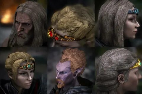 Skyrim se hair