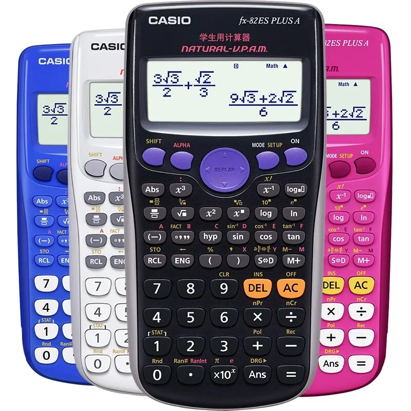 Scientific calculator. Калькулятор FX 82 es Plus.