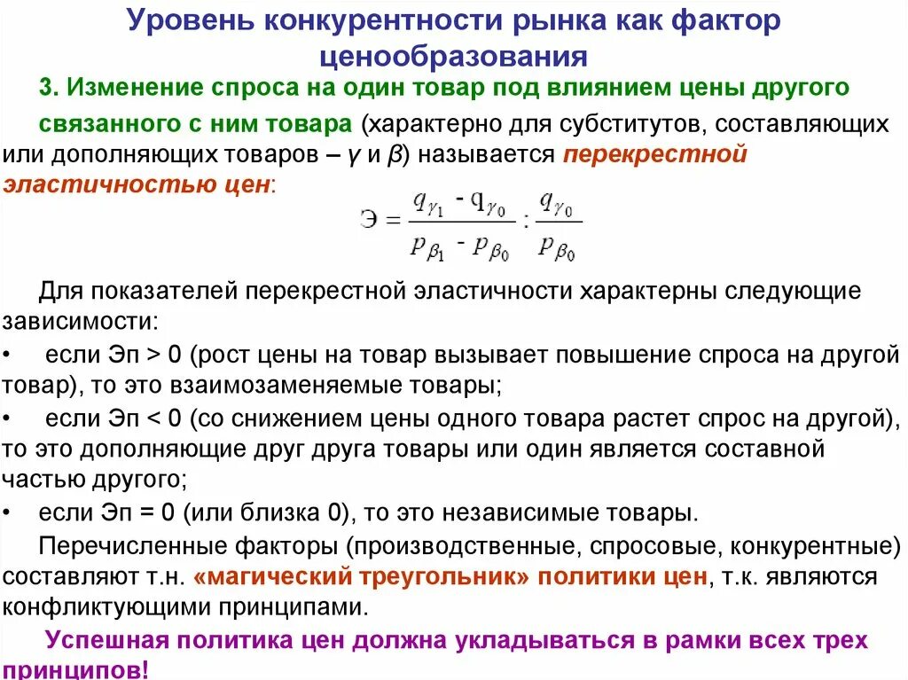 Поправка стоимости. Спрос как фактор ценообразования. Факторы к повышению цен на товары. Спрос на другие товары. Изменение цен на другие товары.