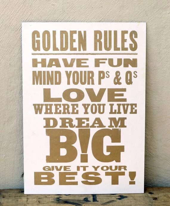 Mind the rules. The golden rule. quotes golden rule. mind правила.