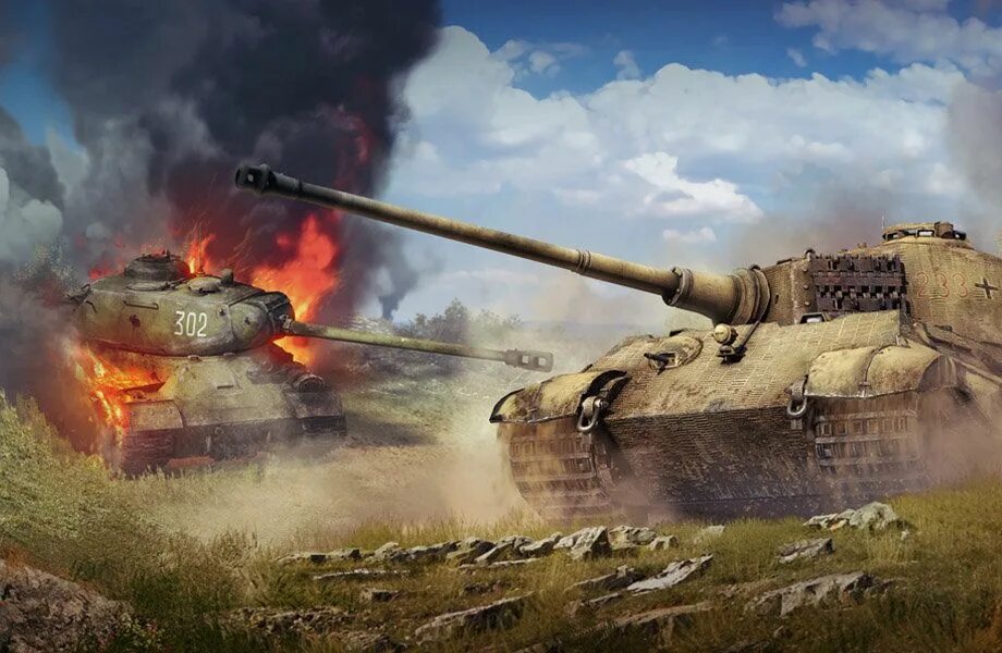 Танк ИС 2 И тигр 2. Королевский тигр World of Tanks. Тигр 2 танк вар Тандер. Ввв г