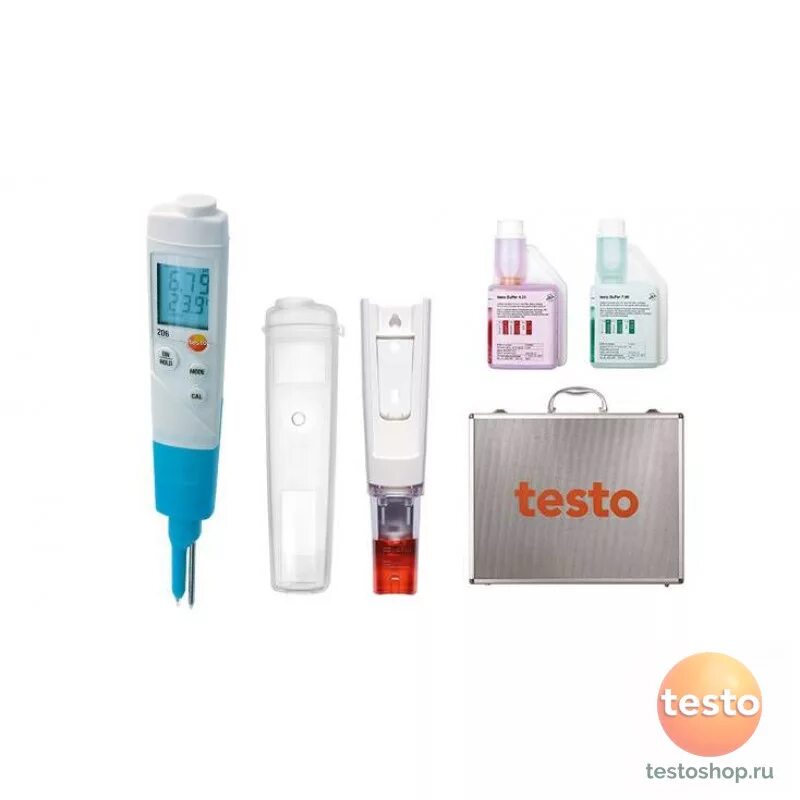 Набор testo. Testo 206-ph2. testo 206-ph2 - карманный ph-метр. testo-205-ph2. ph метр testo.