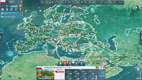 Conflict of nations world