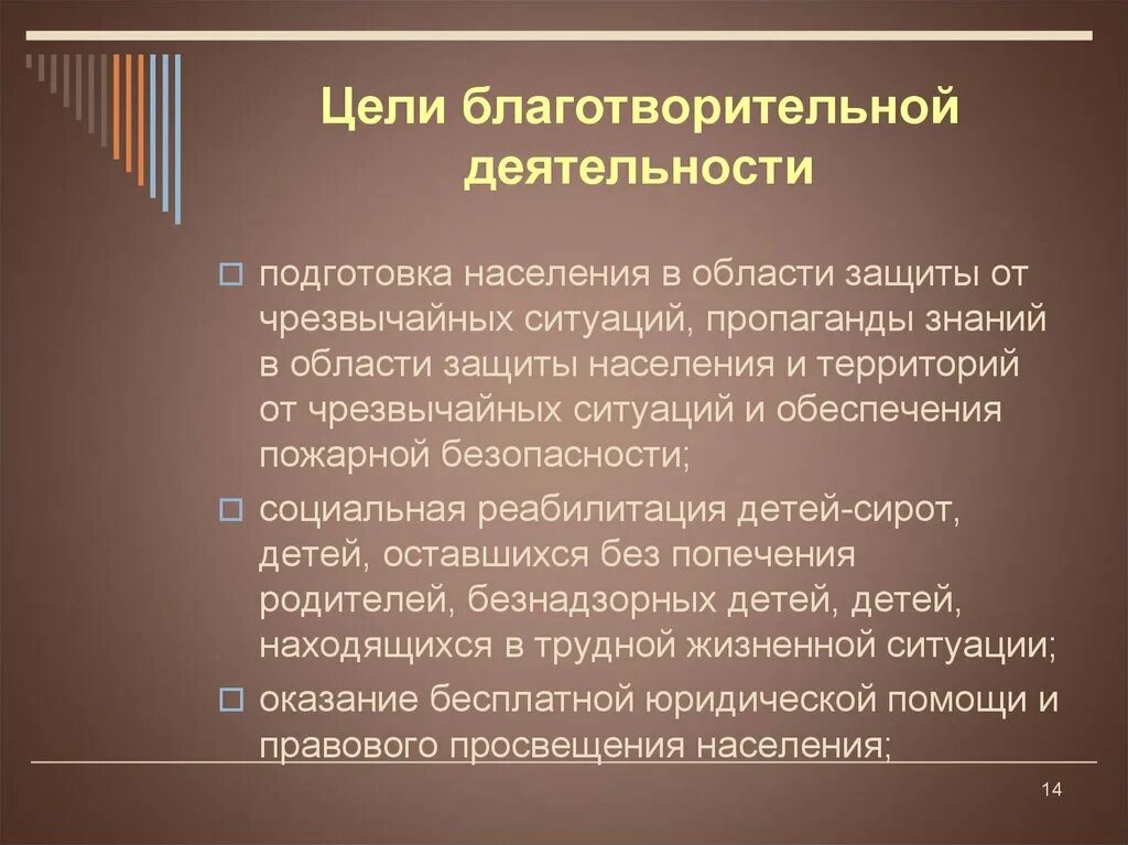 Организация деятельности благотворительных фондов. Цели благотворительной деятельности. Цели и задачи благотворительной организации. Цели благотворительных фондов. Цель и задачи благотворительных фондов.