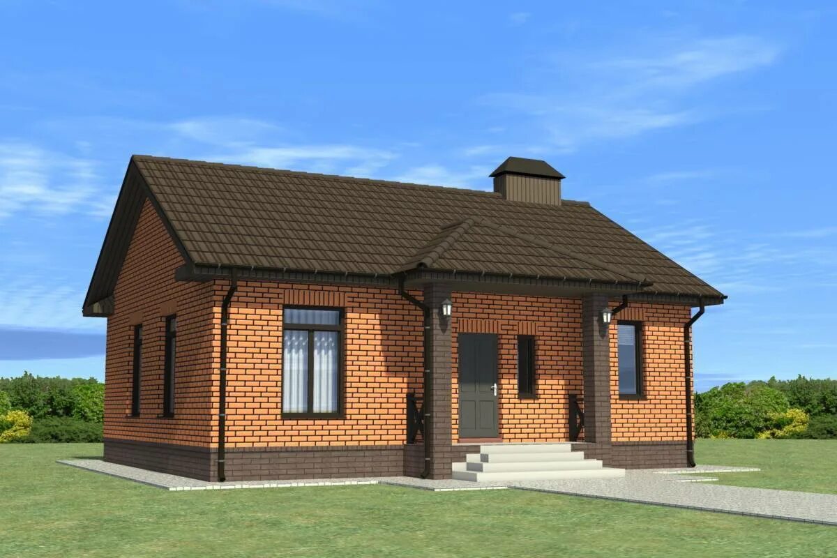 Одноэтажный дом 120кв с террасой. М фасад одноэтажный. Проект z136. Построить дом 80 кв. Одноэтажный кирпичный дом 70 кв.