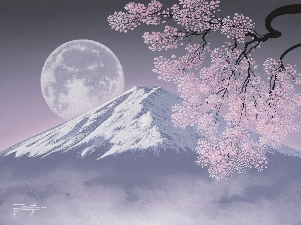 Blossom in my moonlight