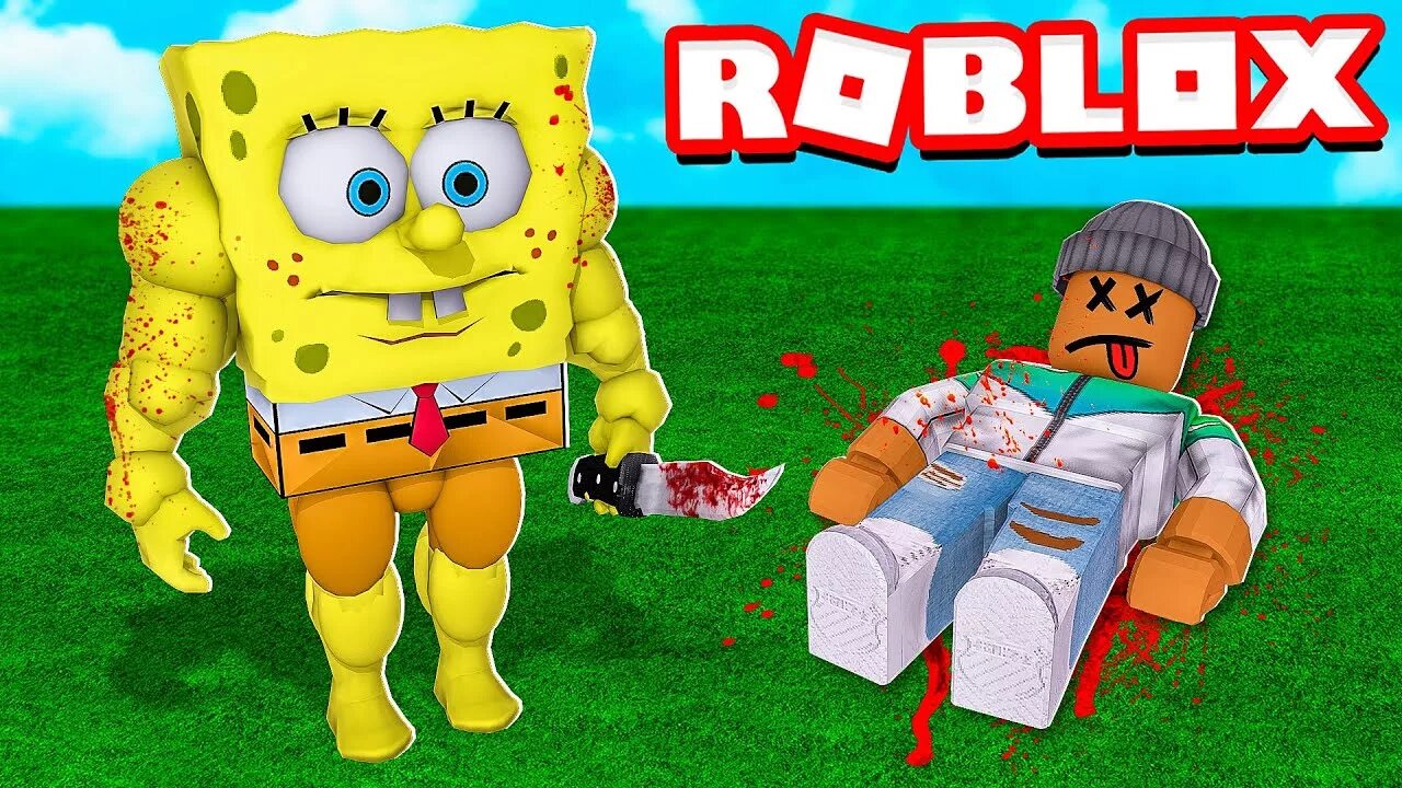 Spongebob Roblox. Губка Боб РОБЛОКС. Sponge Roblo. Spongebob Killer Roblox 512. Роблокс спанч боба