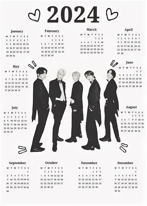 Кпоп календарь 2025 распечатать Wholesale 2022 Kpop Bangtan Boys Blackpink Twice EXO Stray Kids TXT Seventeen IU
