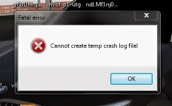 Cannot file