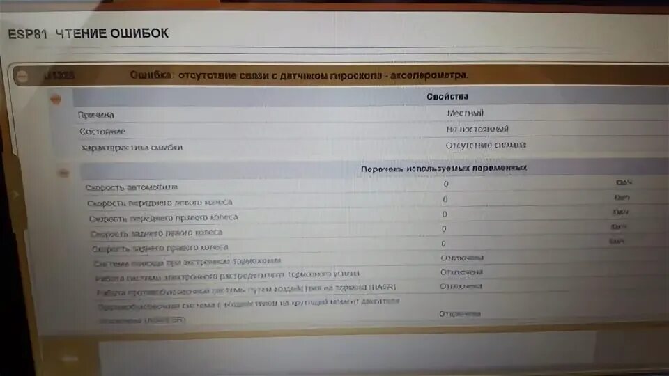 Ошибки сэд