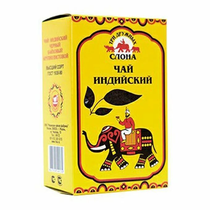 Чай индийский слон купить. Чай крупнолистовой индийский 100г. Индийский чай три дружных слона. Индийский чай три слона чай три. Три дружных слона чай индийский 100г.