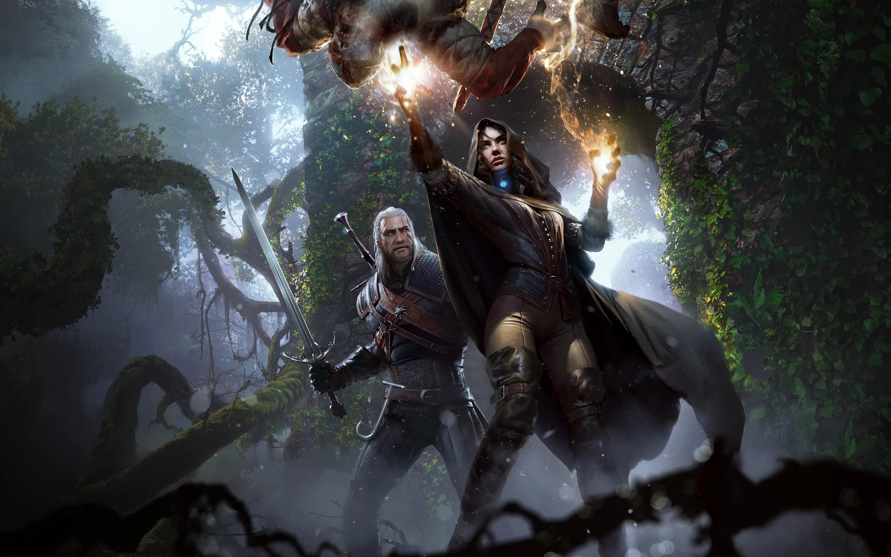 Игры фэнтези на телефон. Ведьмак 3: Дикая охота. The Witcher 3 Wild Hunt Yennefer. Ведьмак 3 Дикая охота Геральт.