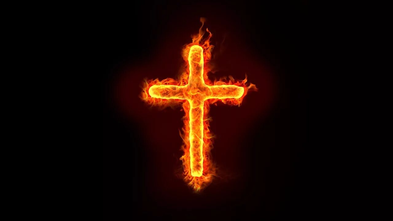 Огненная для грешников 6 букв. Горящий крест. Огненный крест. Крест в огне. Пылающий крест.