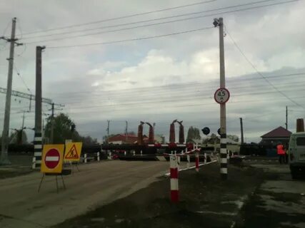 Закрыт переезд брянск