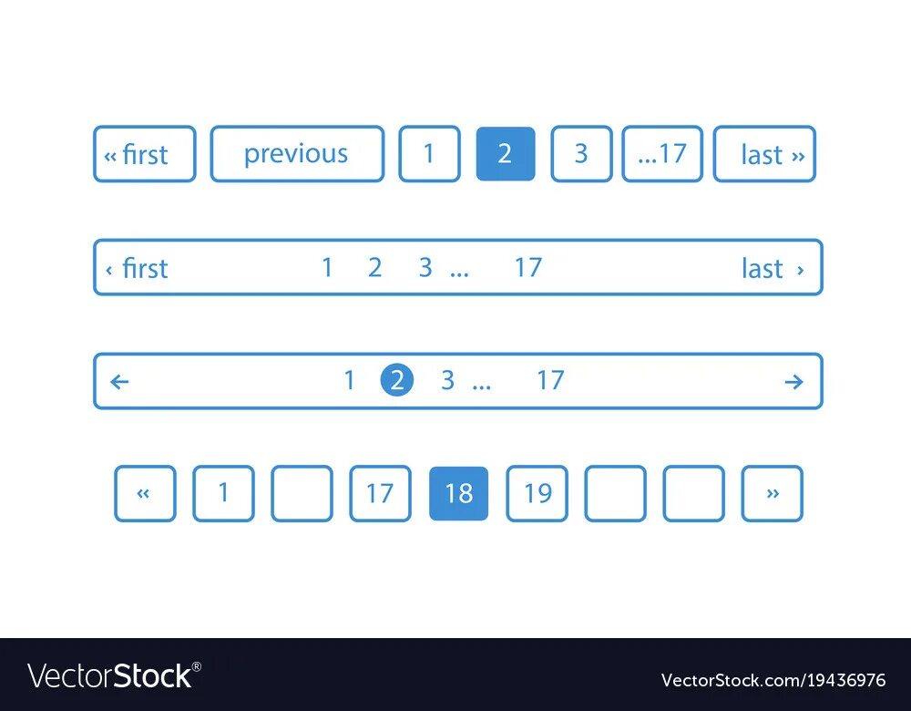 Page pagination