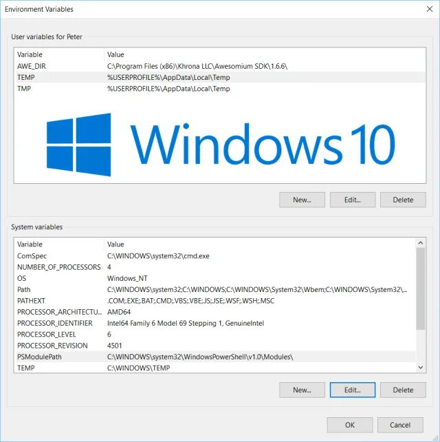 Edit the system environment. System environment windows 10. environment variables windows 10. environmental variables. path виндовс 10.