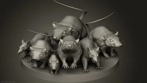 Rat " pack 3d models