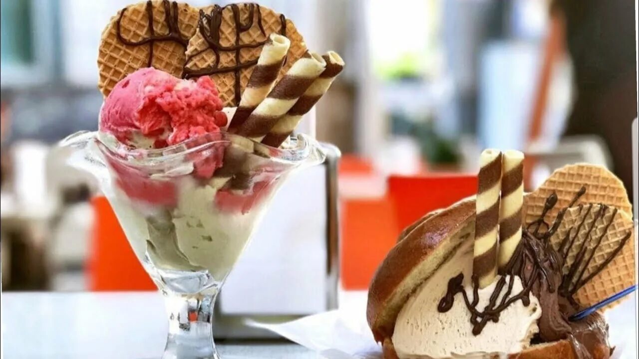 Джелато Рим. Итальянское джелато. Вкусное мороженое. Самое вкусное мороженое.