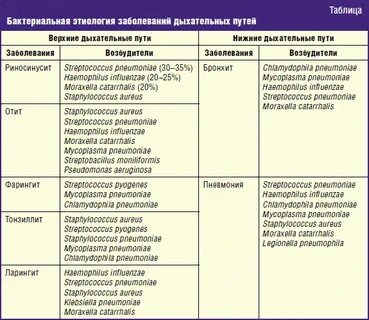Болезни бактериальной этиологии