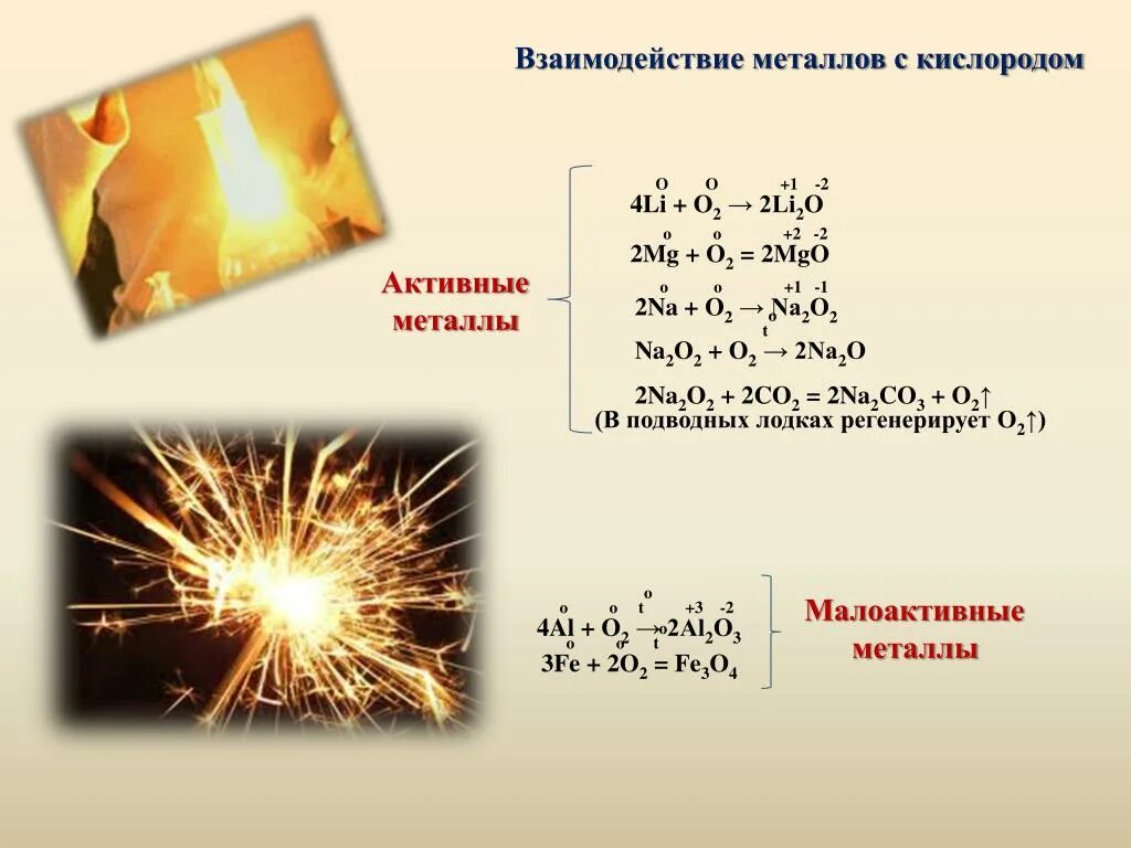 Взаимодействие металла с воздухом. Взаимодействие металлов с o2. Реакции взаимодействия кислорода с металлами. Взаимодействие менее активных металлов с кислородом. Химические свойства кислорода взаимодействие с металлами.