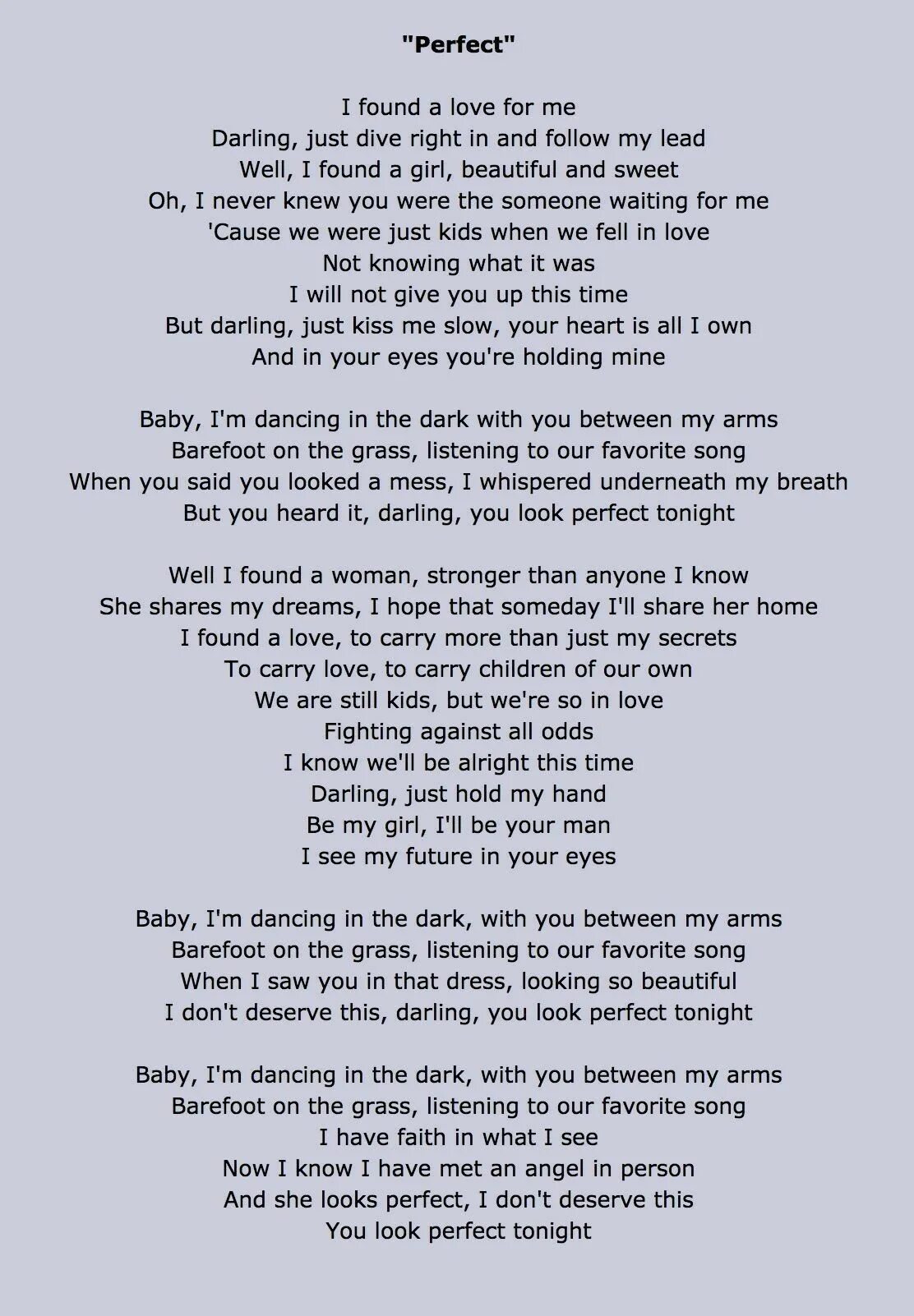 Перевод текста песни lover. Ed sheeran perfect слова. эд ширан перфект текст. perfect текст. perfect слова песни.