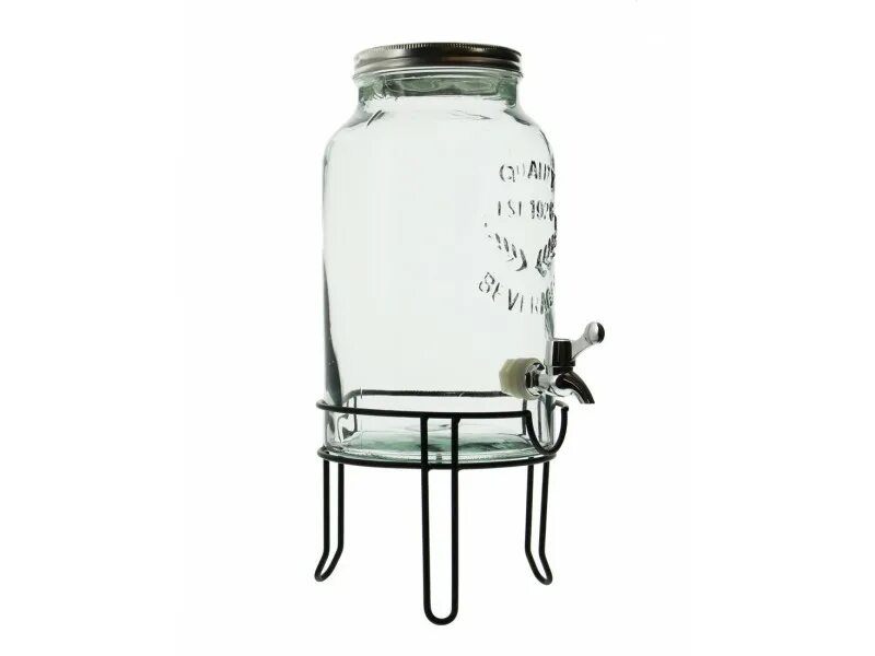 Proff cuisine. стеклянный сосуд с краном. лимонадник с краном 2 л. стеклянная емкость. стеклянный сосуд с краном.