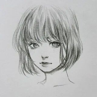 Нарисовать девочку короткие