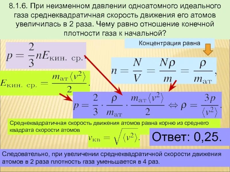 Как изменится давление одноатомного. Формула давления одноатомного газа. Давление одноатомного идеального газа. Давление одноатомного идеального газа формула. При неизменном давлении.