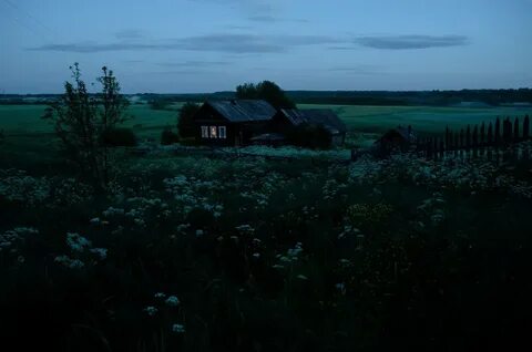 Полночь в селе