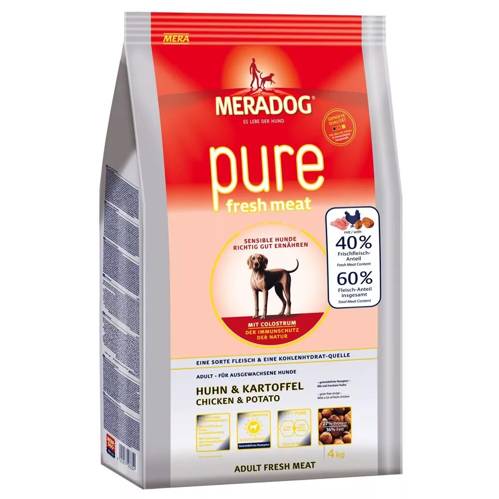 Meradog корм для собак. Mera корм для собак дозировка. Корм для собак Mera Exclusive. Мера дог корм для собак.