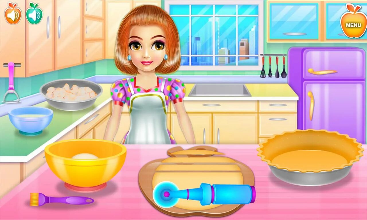 Игра печем пирожки