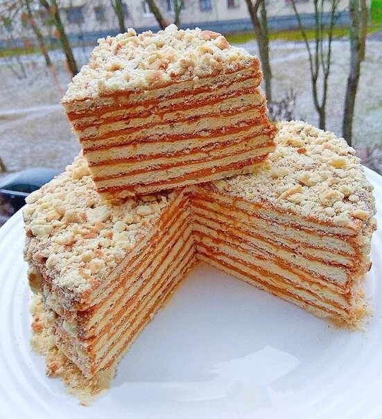 Медовик на сковороде рецепт с фото пошагово Recipe Desserts, Food, Cake