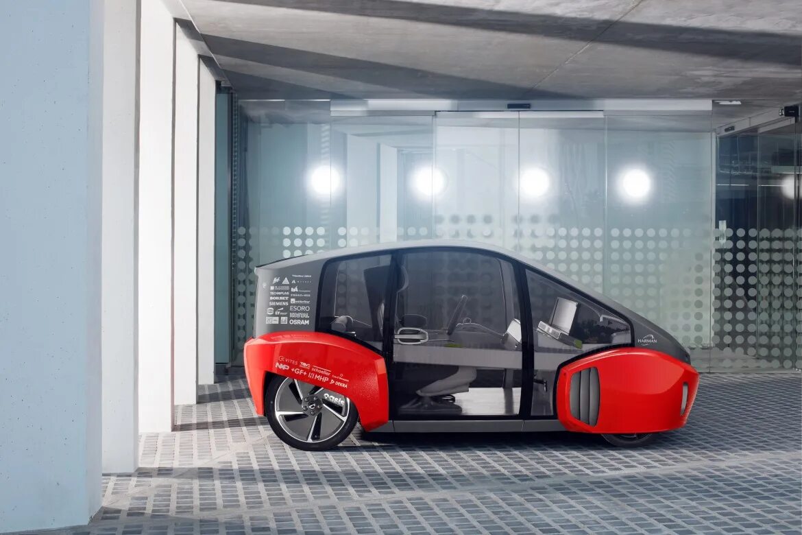 оазис машина. электромобиль будущего. электрокар концепт. ринспид оазис машина. Rinspeed oasis.