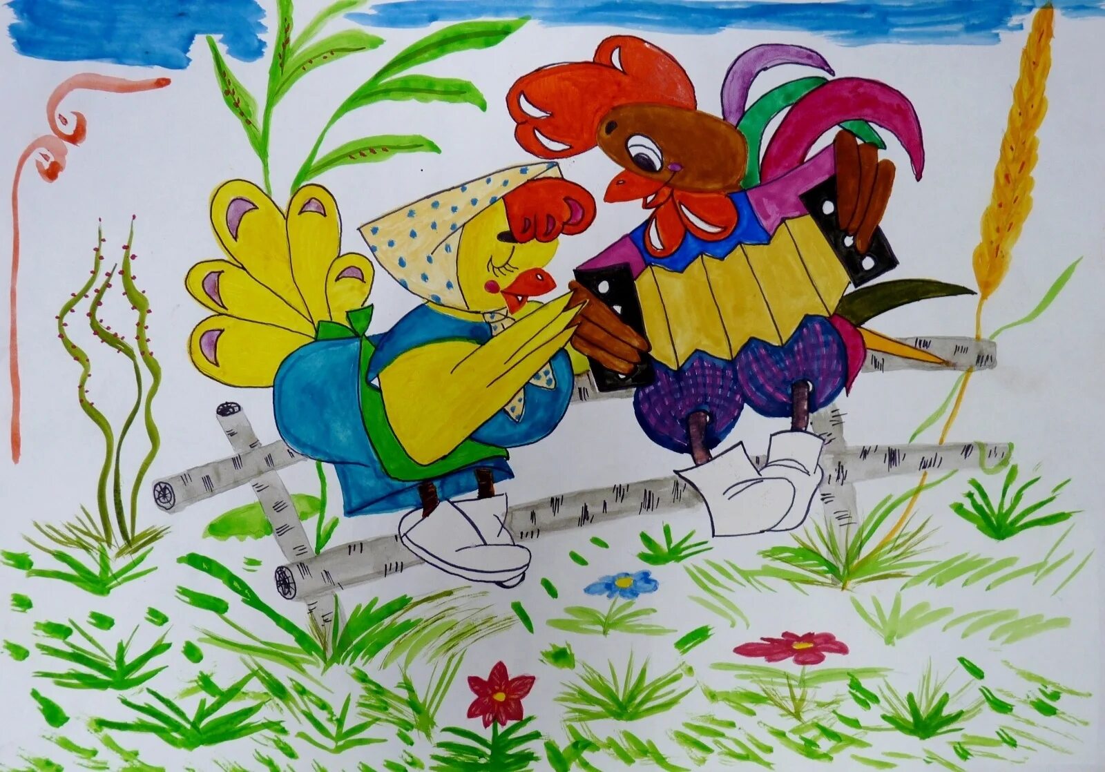 Картинка бобовое зернышко для детей. Petushok i boboviye zernishko. Иллюстрация к сказке петушок и бобовое зернышко. Рисование петушок и бобовое зернышко. Петушок и бобовое зернышко рисунок.