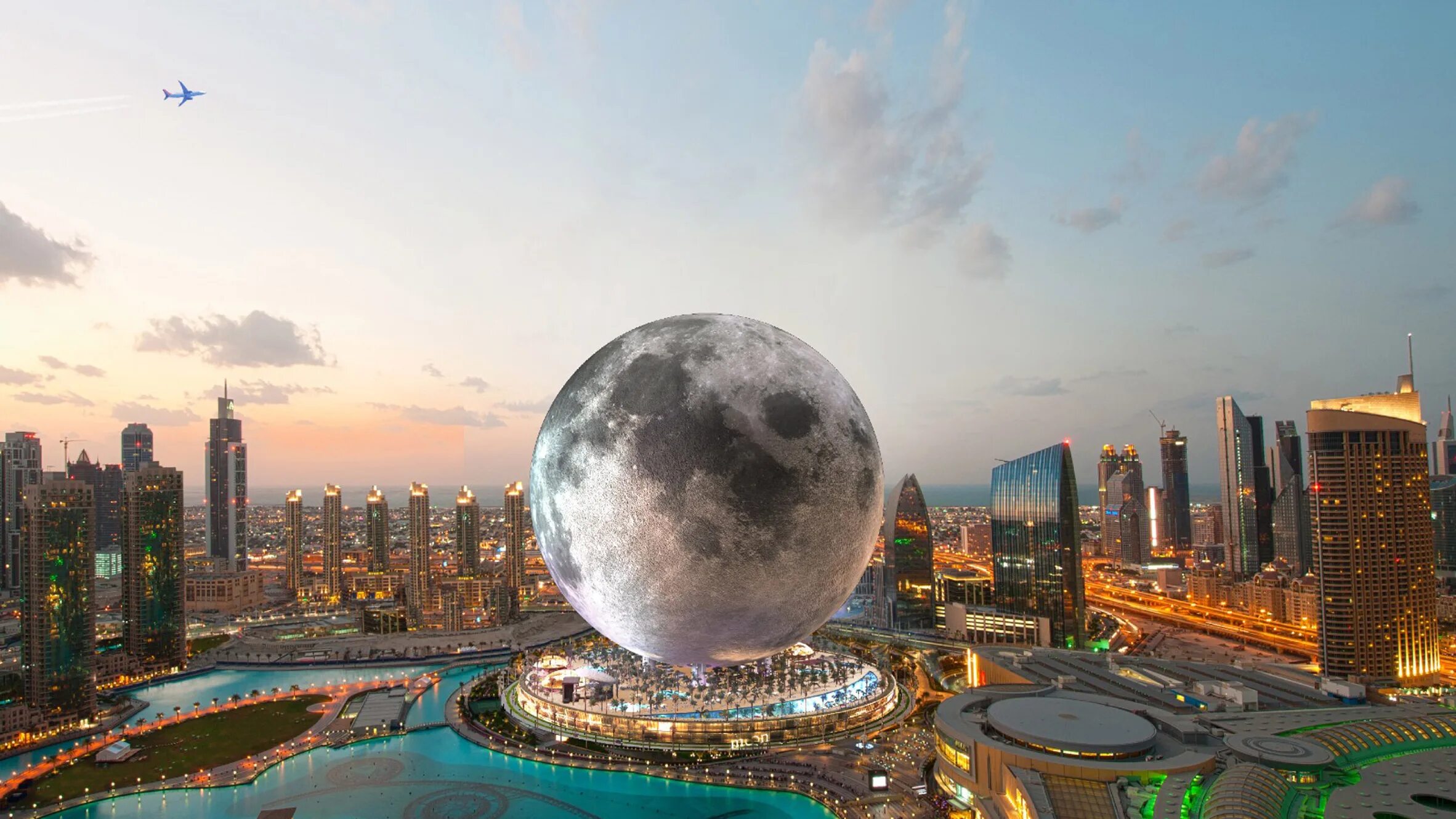 Мун Тауэр Дубай. Абу Даби Бурдж Халифа. Moon Dubai отель. Небоскреб-полумесяц, Дубай, ОАЭ.. Lunar world