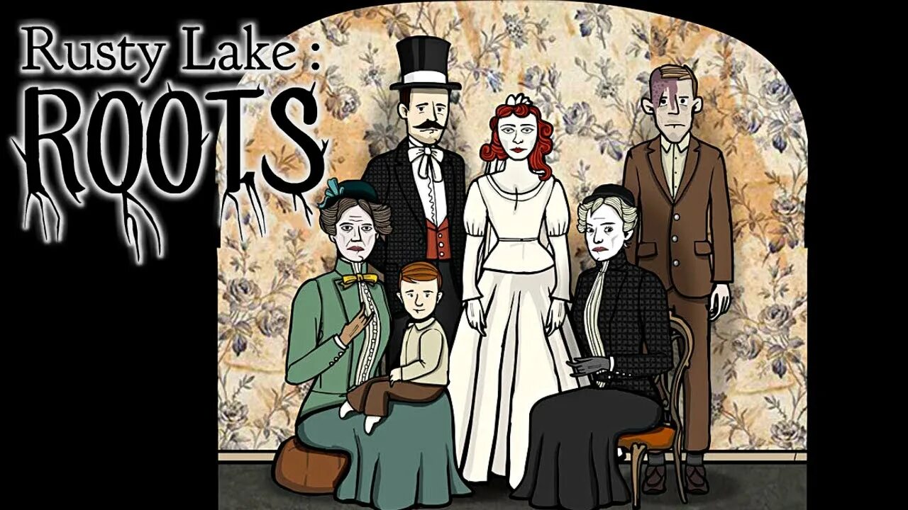 Rusty lake roots. Rusty lake roots