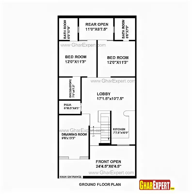 AFI Square планировка. House Design area 40 x 25. Plan 52. Square 30x40.