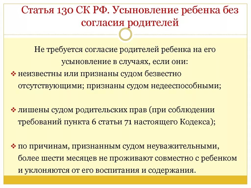 Когда требуется согласие ребенка