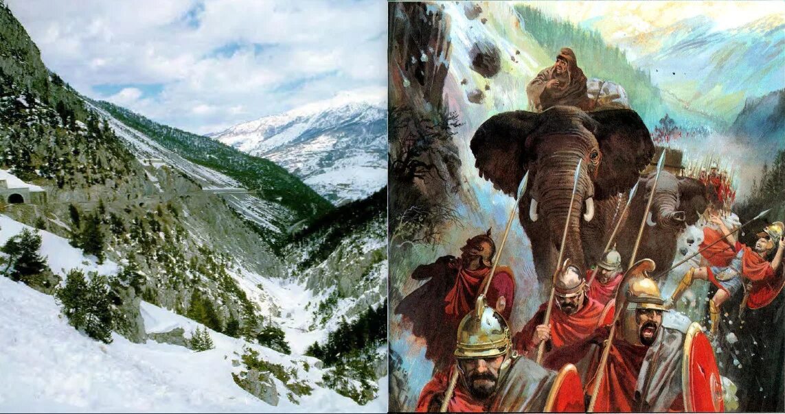 Ганнибал полководец поход через Альпы. Переход Ганнибала через Альпы. Поход Ганнибала через Альпы картина. Ганнибал Барка в Альпах. Войско ганнибала совершило переход через горы гималаи