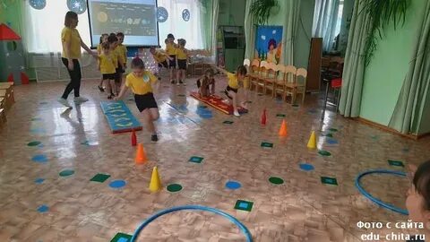 День космонавтики спортивное развлечение в детском