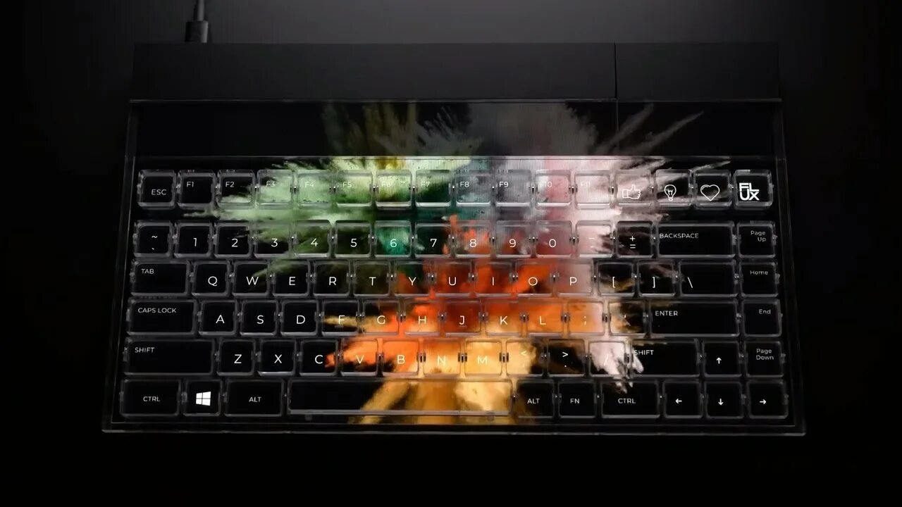 Flux keyboard