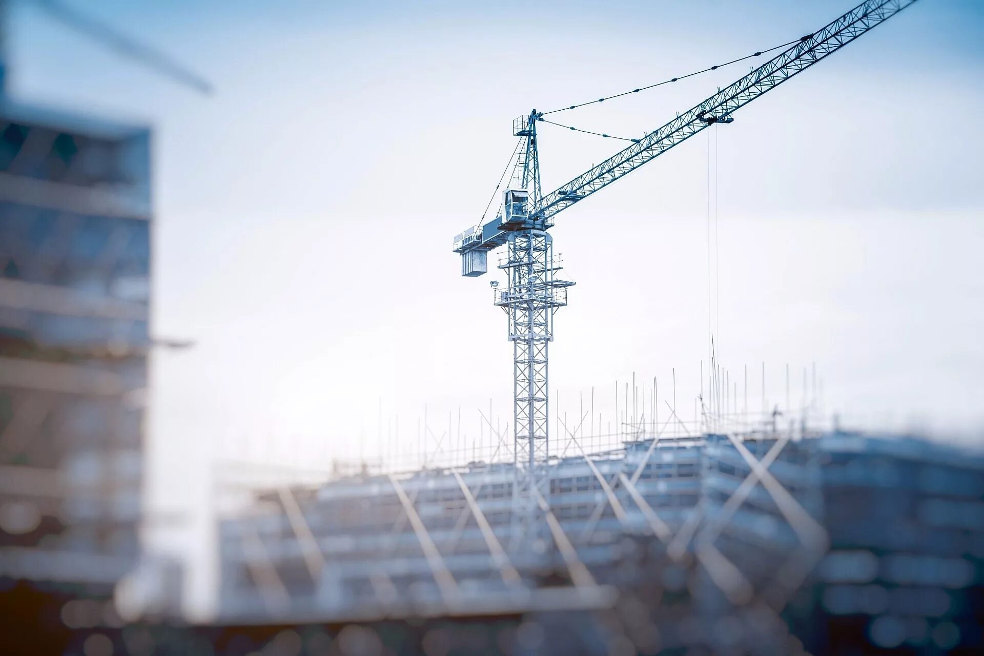 Building construction site