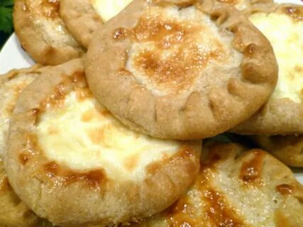 Шаньги из ржаной муки с картошкой