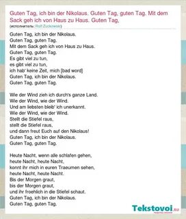 Guten tag ich