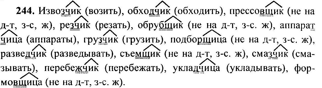 Суффикс 5 класс конспект урока ладыженская. Гдз по русскому упражнение 244. Русский язык 6 класс номер 244. Упражнение 244 по русскому языку 6 класс ладыженская. Класс русский язык номер 244.